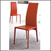 Cadeiras de Calligaris da sala de jantar viva, cadeiras de Calligaris