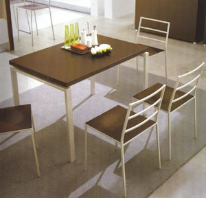Lavatórios, cadeiras modernas da sala de jantar, jantando cadeiras
