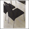 Cadeiras de Calligaris da sala de jantar viva, cadeiras de Calligaris