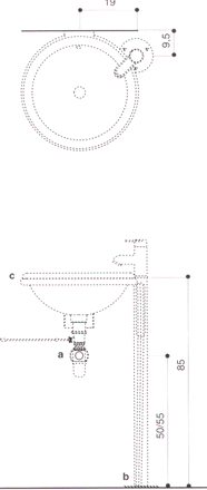 Lavatórios Agape Pump