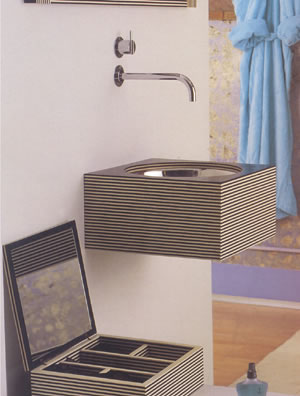 Banheiros Lavatórios Design Inox de aço Torneira, Sanitários