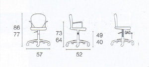 Cadeiras do escritório, cadeiras de mesa, cadeiras do computador de escritório Casa de escritório