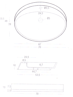 Lavatórios Slim NIC Design